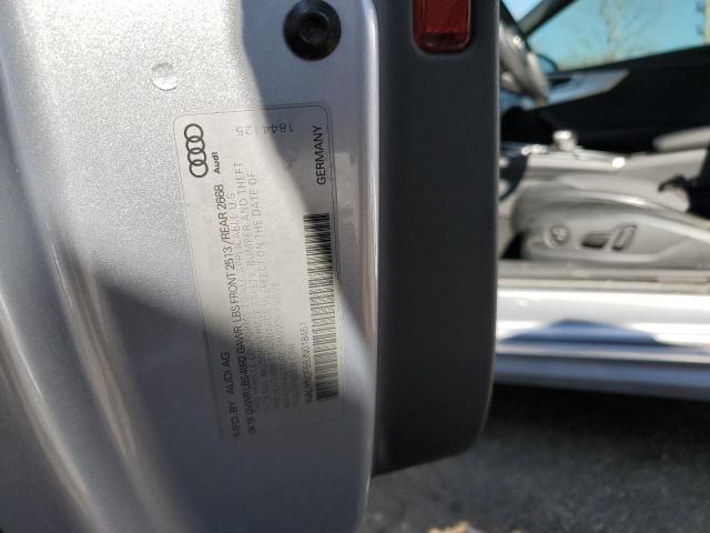 2018 AUDI A5 PREMIUM WAUYNGF59JN018451