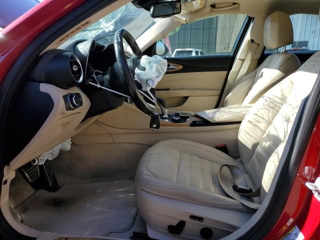 2017 ALFA ROMEO GIULIA TI ZARFAEEN1H7557789