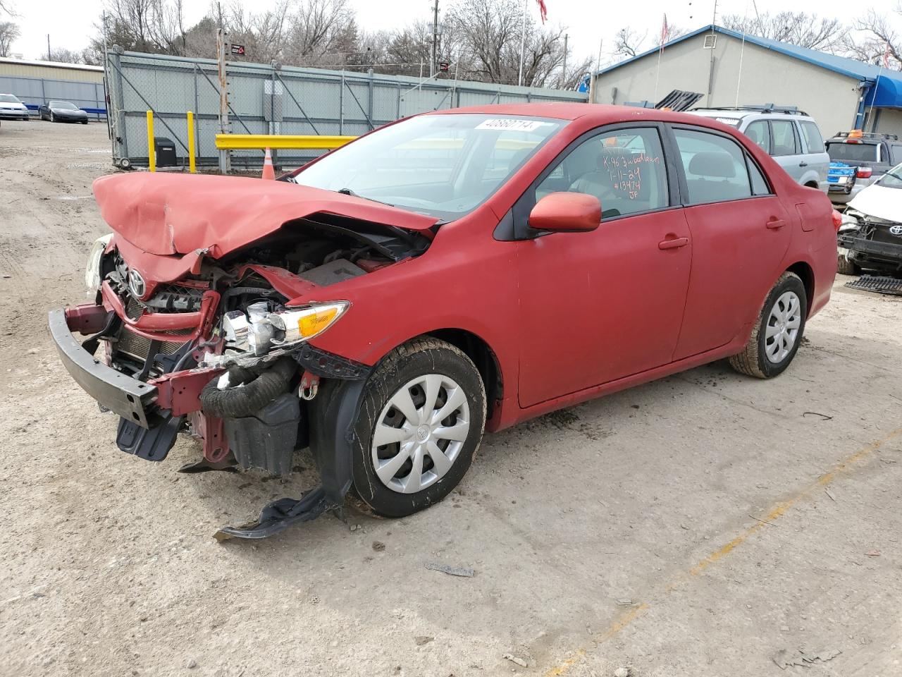 2T1BU4EE5BC****** Salvage and Wrecked 2011 Toyota Corolla in KS - Wichita