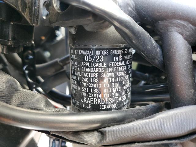 2023 KAWASAKI ER400 D JKAERKD13PDAS5145