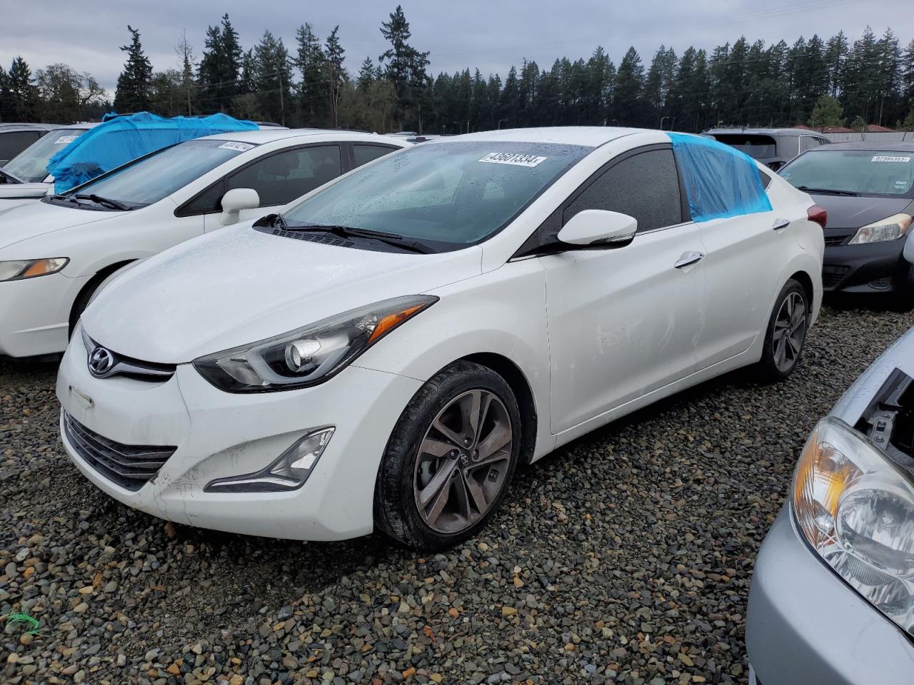 5NPDH4AE8EH460447 2014 Hyundai Elantra Se