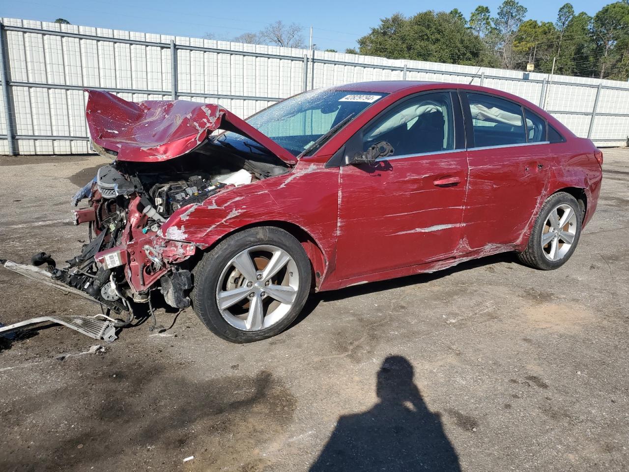 2014 Chevrolet Cruze Lt vin: 1G1PE5SB6E7123045