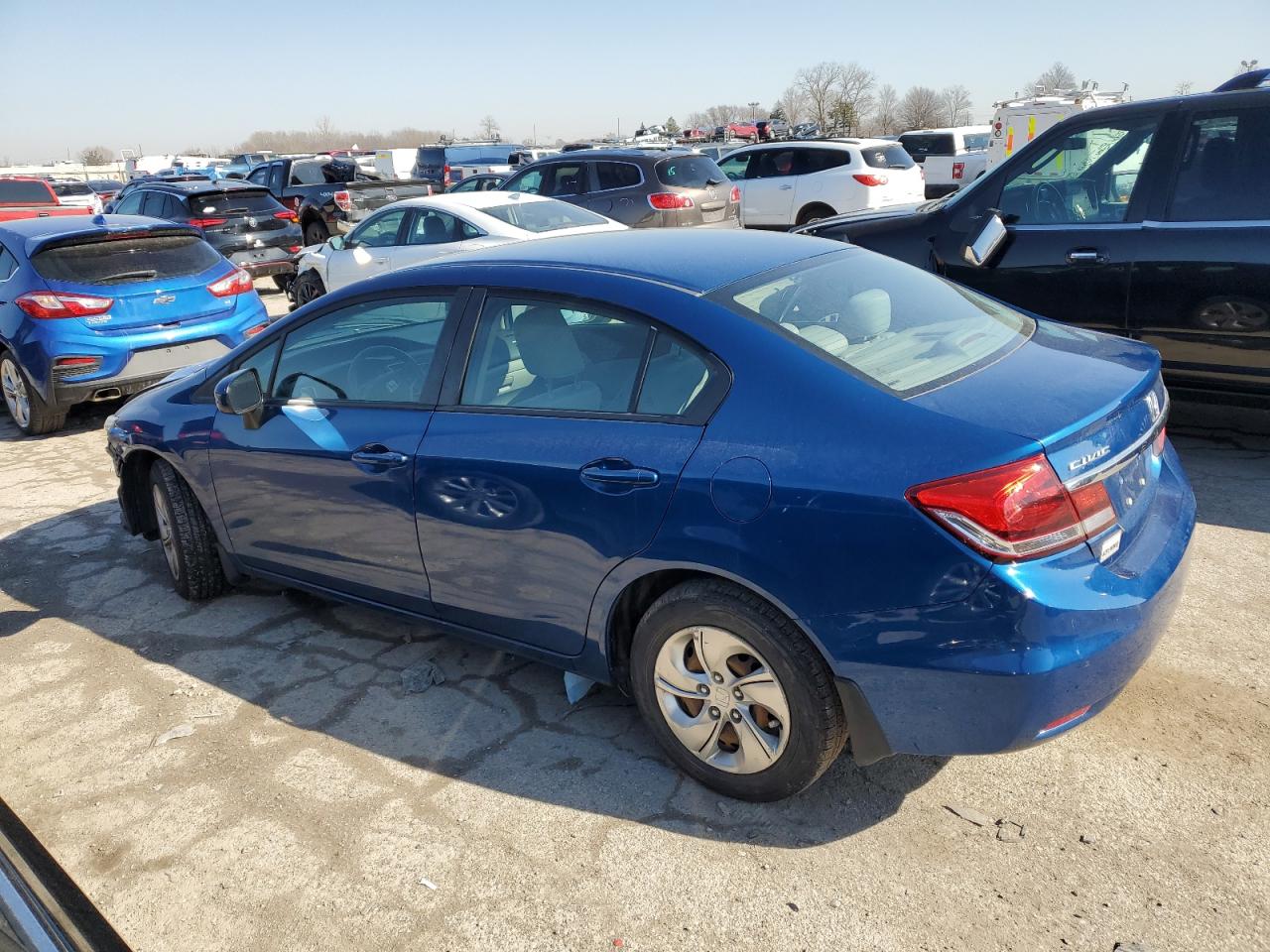 2HGFB2F56EH554117 2014 Honda Civic Lx