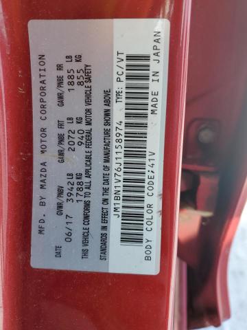2018 MAZDA 3 TOURING - JM1BN1V76J1158974
