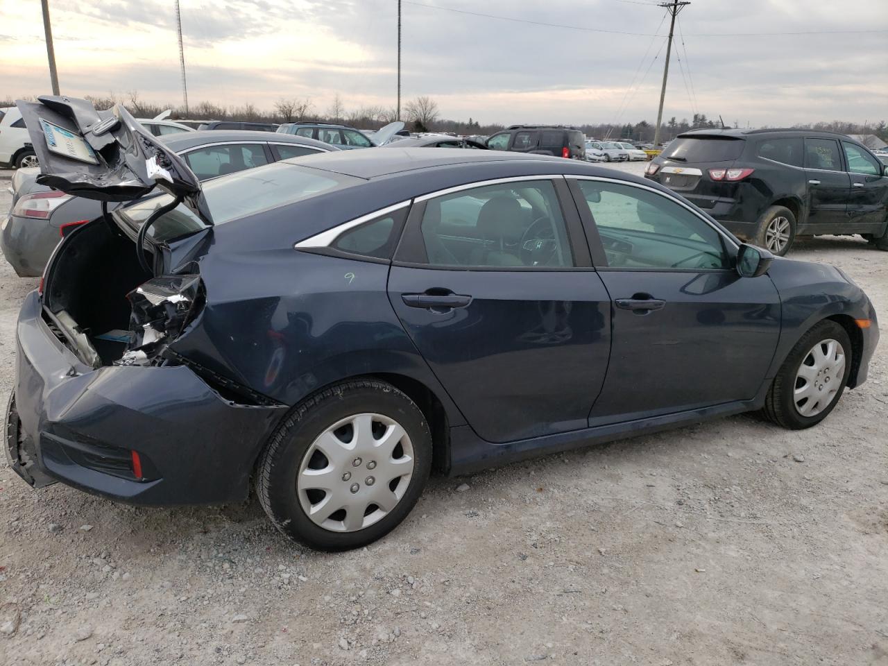 2HGFC2F63KH554299 2019 Honda Civic Lx