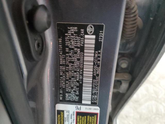 2013 Toyota Camry L VIN: 4T1BF1FK1DU300033 Lot: 44323604