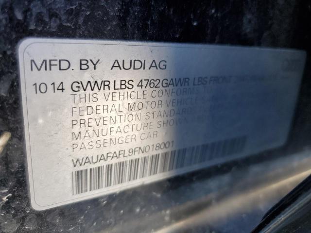 VIN WAUAFAFL9FN018001 2015 Audi A4, Premium no.12