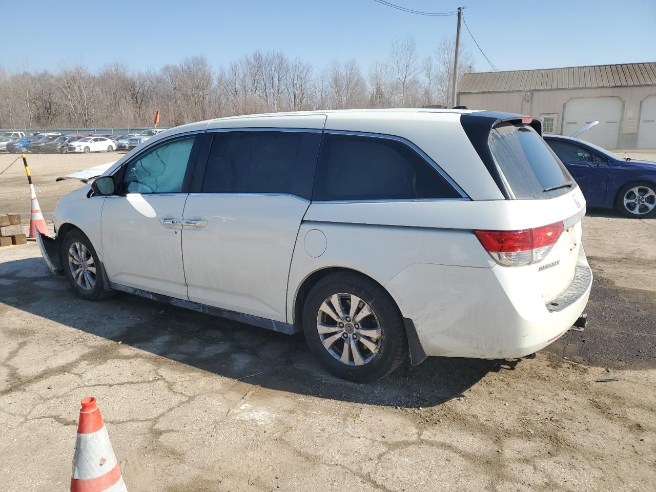 Lot #2689064520 2015 HONDA ODYSSEY EX