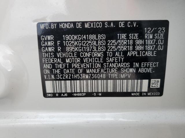 2024 HONDA HR-V SPORT - 3CZRZ1H53RM736048