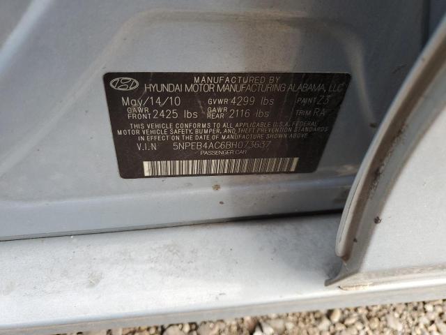 VIN JTDKDTB38E1569377 2011 HYUNDAI SONATA no.12