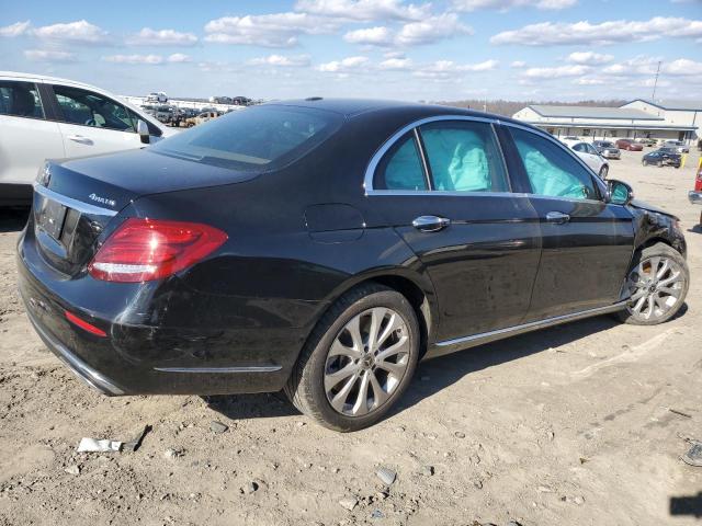  MERCEDES-BENZ E-CLASS 2019 Чорний