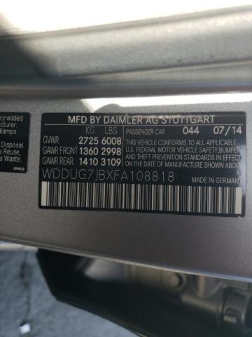 2015 MERCEDES-BENZ S 63 AMG - WDDUG7JBXFA108818