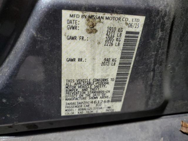 2015 NISSAN ALTIMA 2.5 - 1N4AL3AP2FC461268