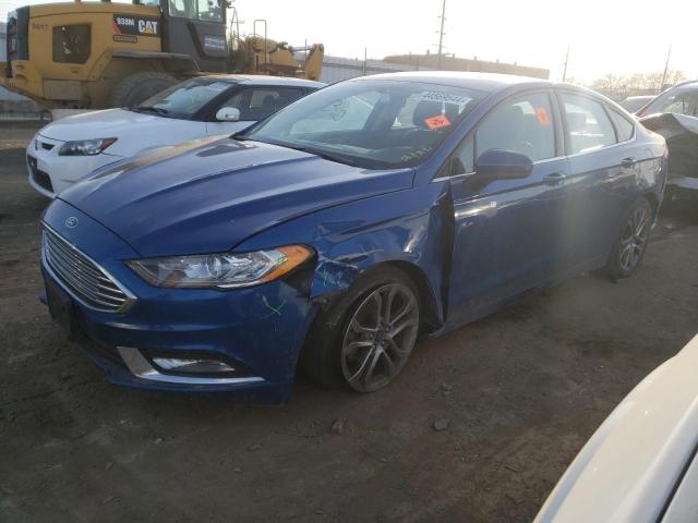 Lot #2392392812 2017 FORD FUSION SE salvage car