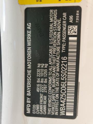 2020 BMW 440I - WBA4Z5C06L5S02216
