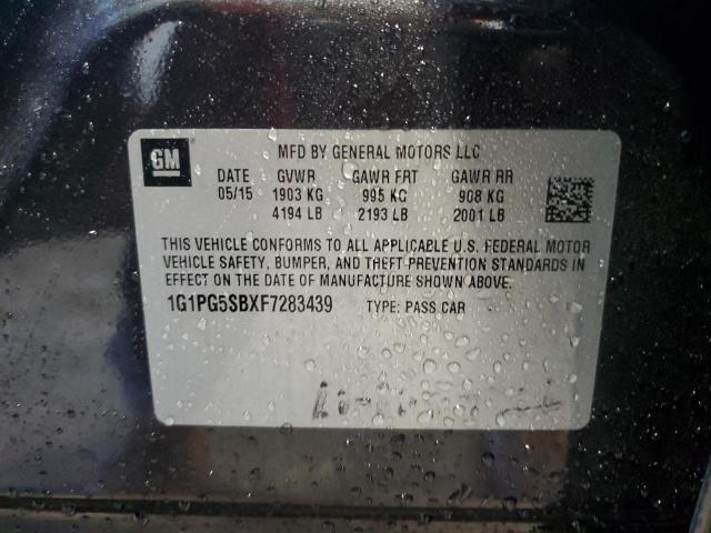 2015 CHEVROLET CRUZE LTZ - 1G1PG5SBXF7283439