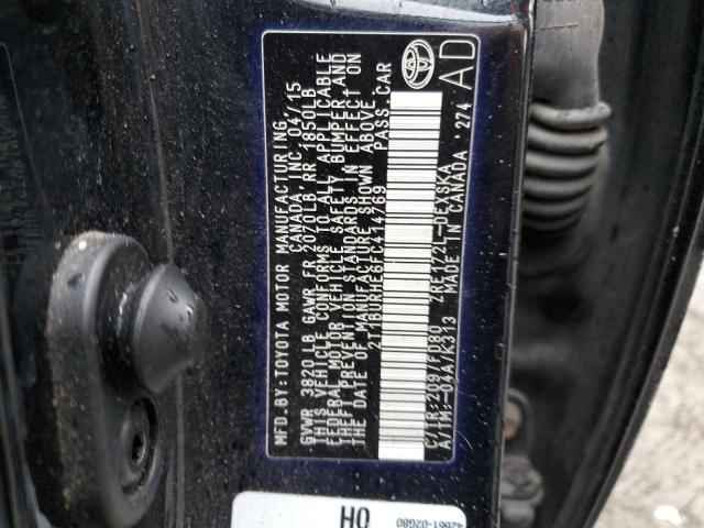 2015 Toyota Corolla L VIN: 2T1BURHE6FC414769 Lot: 43817694