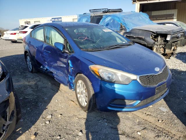 VIN KNAFX4A63E5164155 2014 KIA Forte, LX no.4