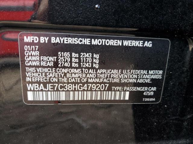 2017 BMW 540 XI WBAJE7C38HG479207