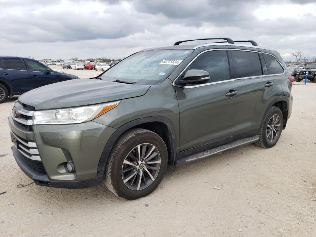 VIN 5TDKZRFH1KS332142 2019 Toyota Highlander, SE no.1