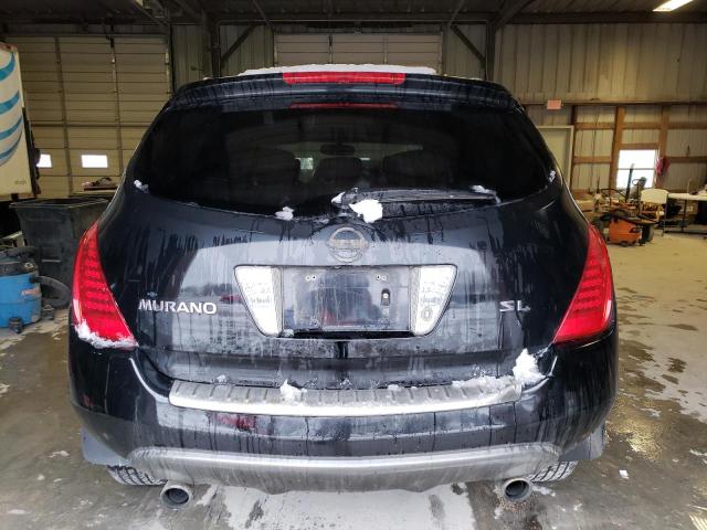 2006 Nissan Murano Sl VIN: JN8AZ08T46W425546 Lot: 44903574
