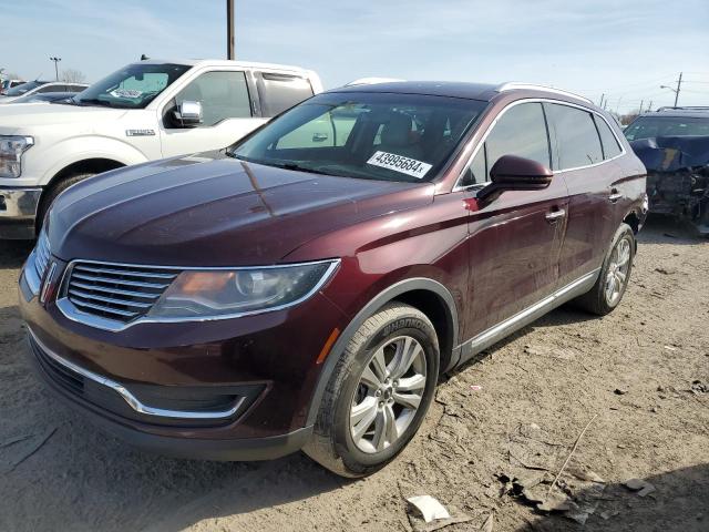 Lot #2370876640 2018 LINCOLN MKX PREMIE salvage car