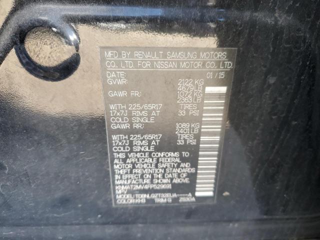 2015 NISSAN ROGUE S KNMAT2MV4FP529691