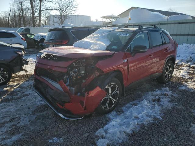 Lot #2455116418 2021 TOYOTA RAV4 PRIME salvage car