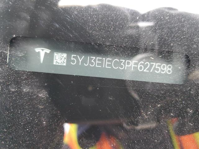 2023 TESLA MODEL 3 5YJ3E1EC3PF627598