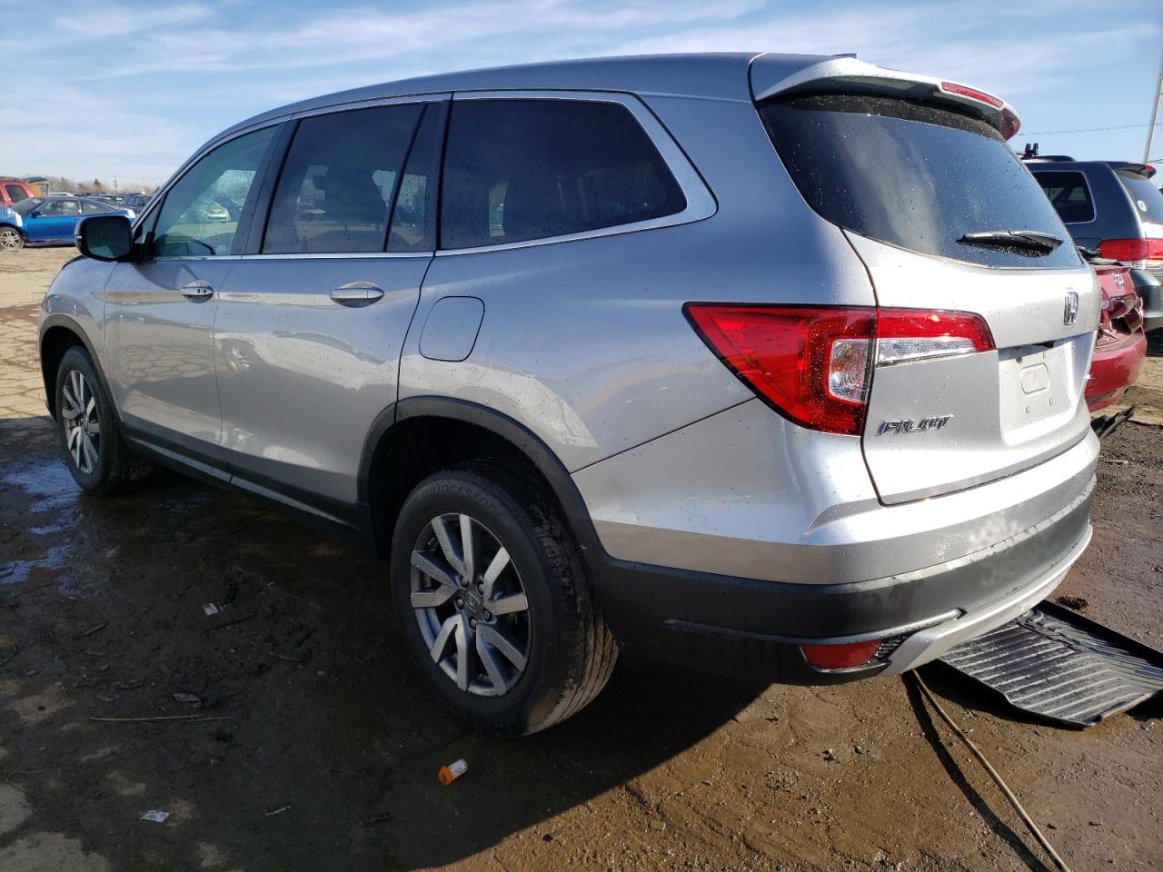 2022 Honda Pilot Exl vin: 5FNYF6H57NB023479