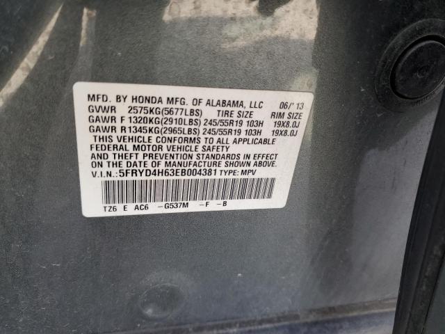 VIN 5FRYD4H63EB004381 2014 Acura MDX, Technology no.13