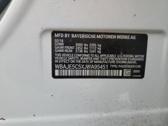 2018 BMW 540 I - WBAJE5C5XJWA95451