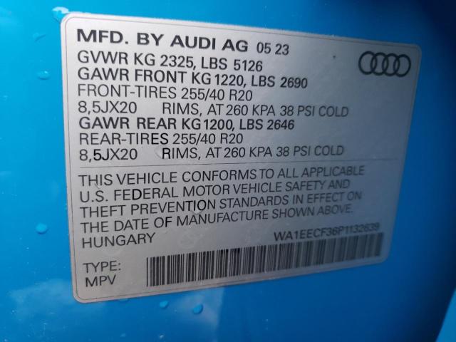 WA1EECF36P1132639 Audi Q3 PREMIUM 13