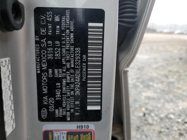2020 KIA RIO LX 3KPA24ADXLE329338