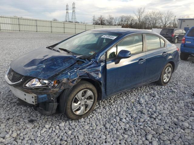 2013 Honda Civic Lx VIN: 2HGFB2F5XDH596644 Lot: 46354834