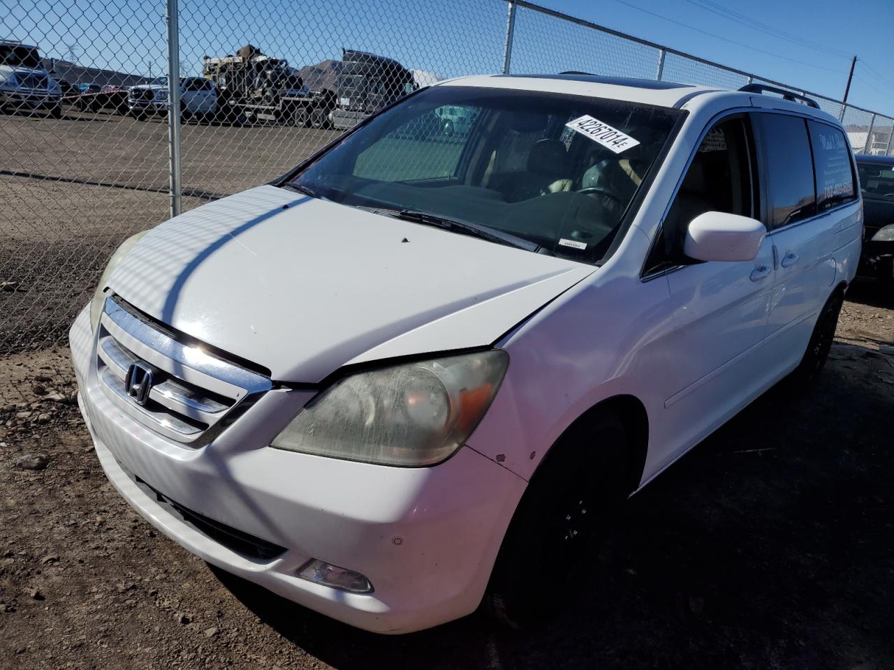 2007 honda best sale odyssey touring