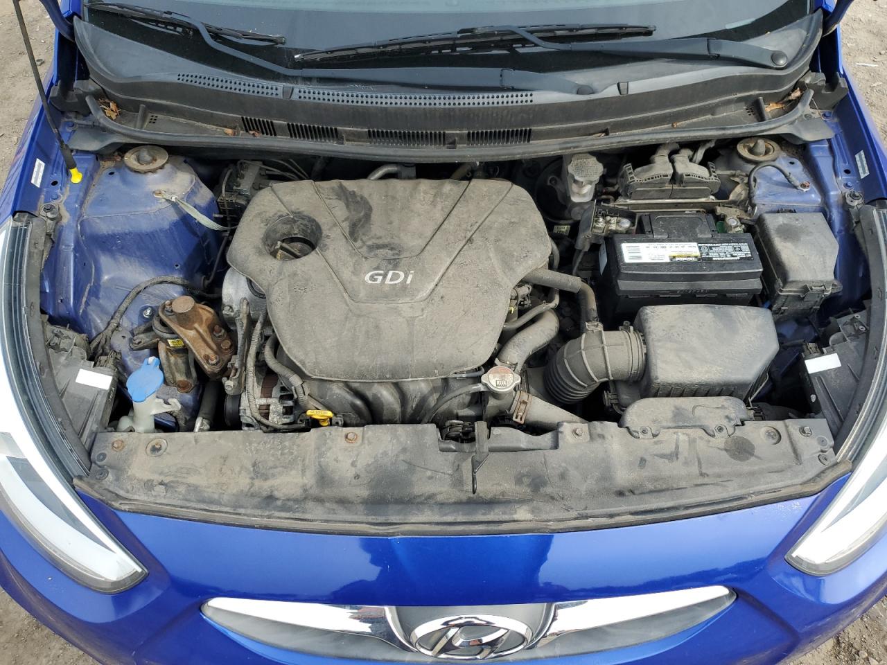 KMHCU5AE2EU169182 2014 Hyundai Accent Gls