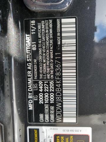 2019 MERCEDES-BENZ C 300 - WDDWJ8DB4KF836711