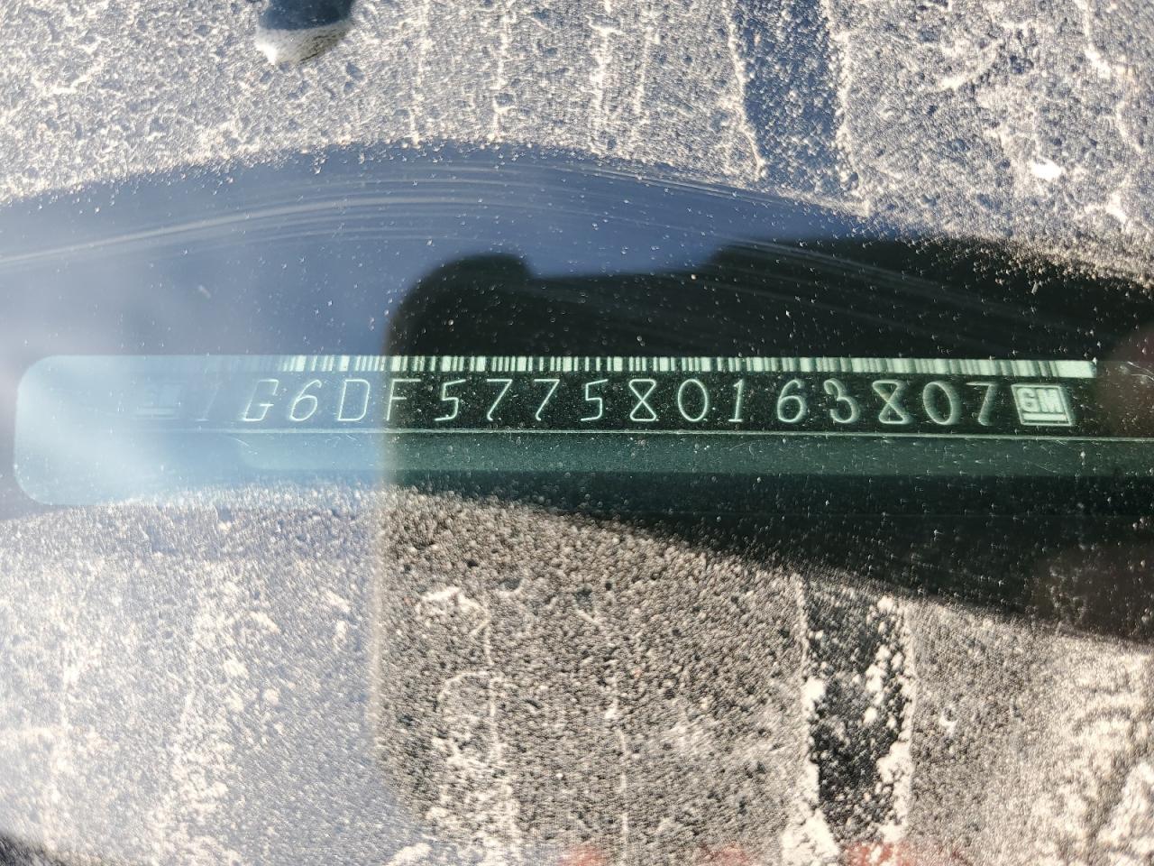 1G6DF577580163807 2008 Cadillac Cts