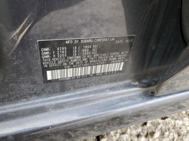 2017 SUBARU IMPREZA PR - 4S3GTAB67H3742581