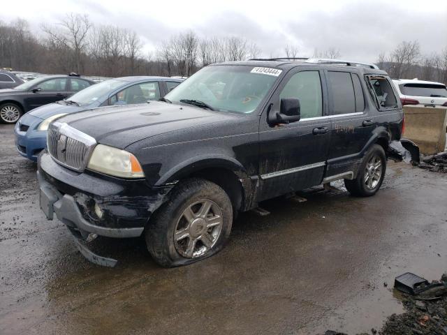 LINCOLN AVIATOR 2005 black  gas 5LMEU88H45ZJ01850 photo #1