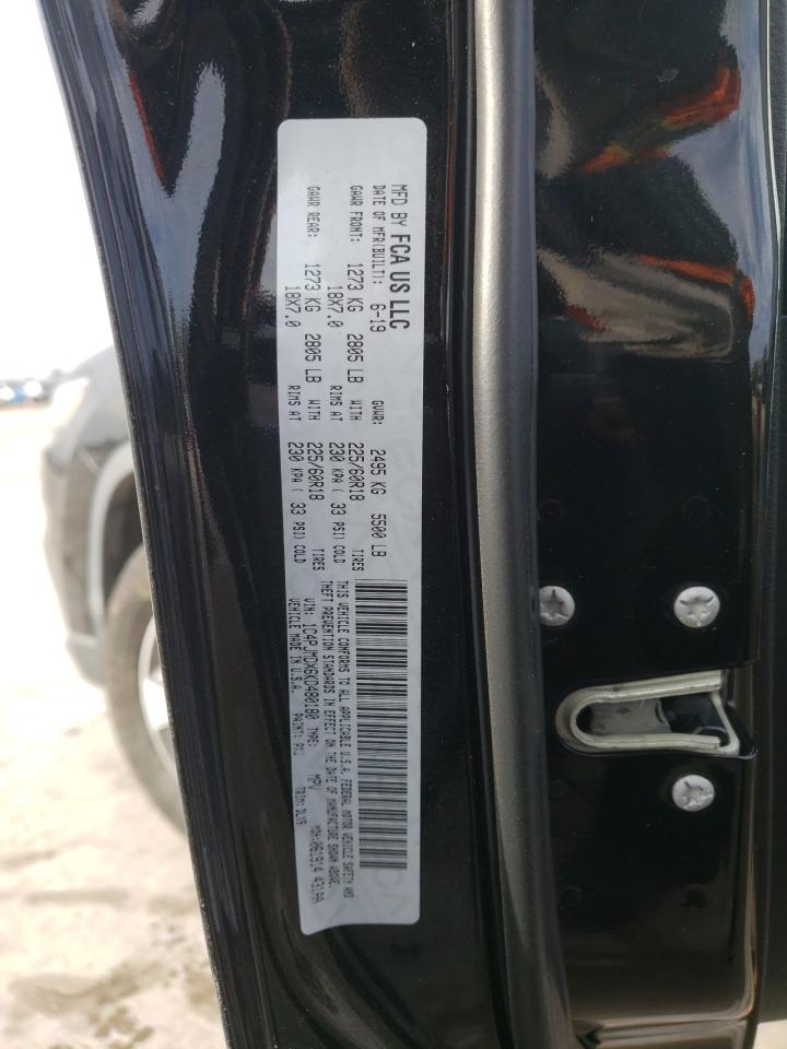 1C4PJMDX6KD480180 2019 Jeep Cherokee Limited