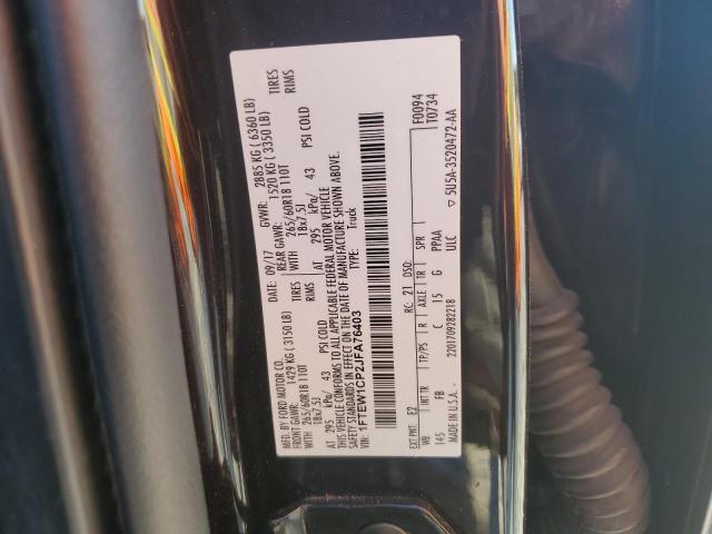 2018 FORD F150 SUPER - 1FTEW1CP2JFA76403