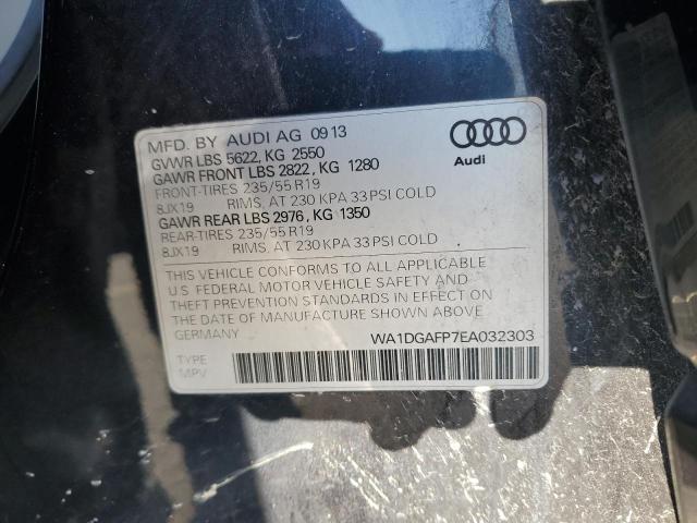 VIN WA1DGAFP7EA032303 2014 Audi Q5, Premium Plus no.13