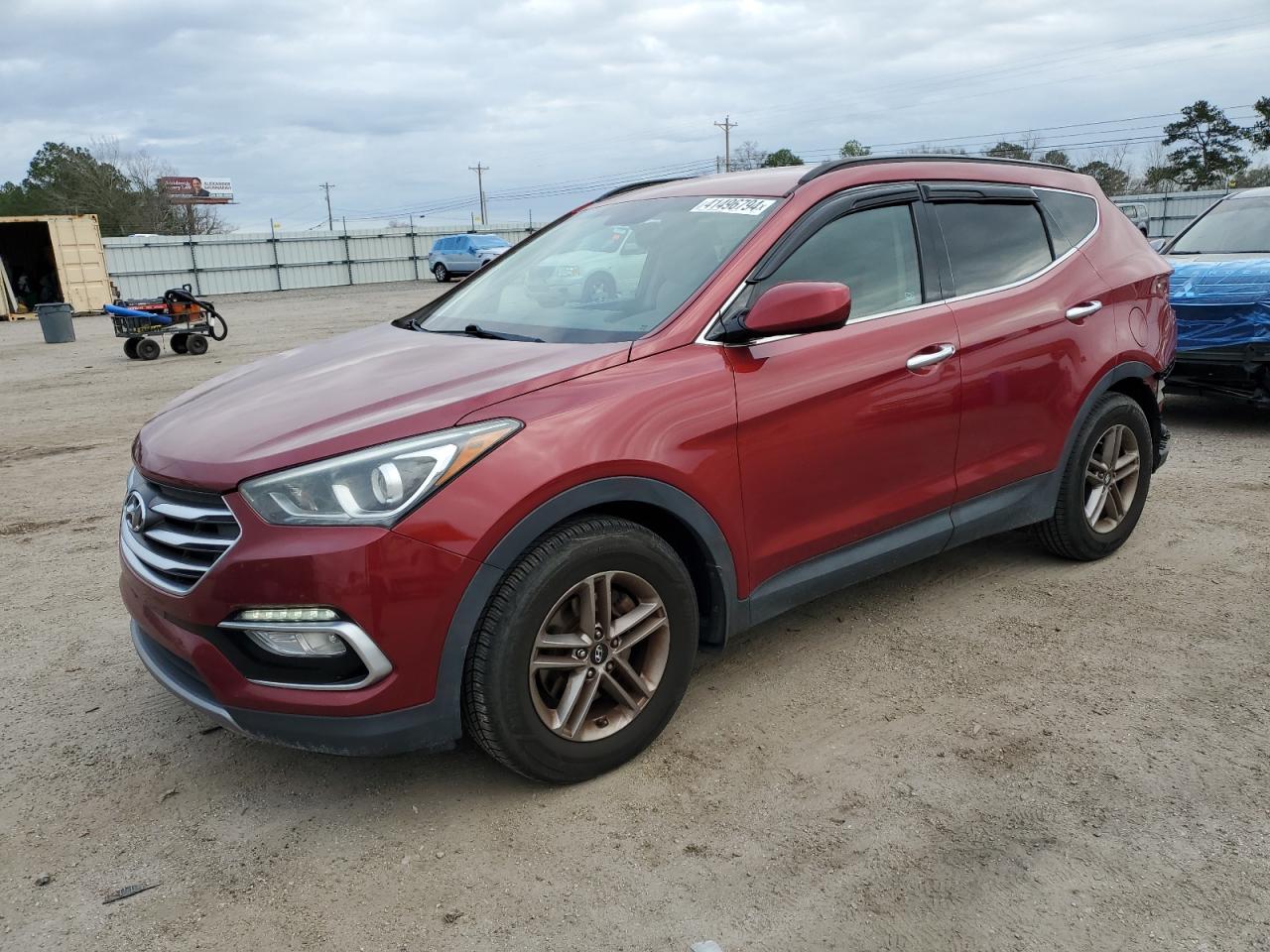 5XYZU3LB8HG459857 2017 Hyundai Santa Fe Sport