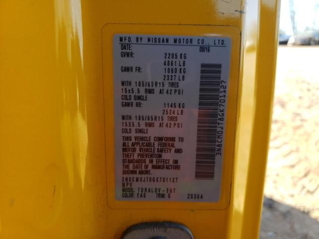 2016 NISSAN NV200 TAXI - 3N8CM0JT8GK701127