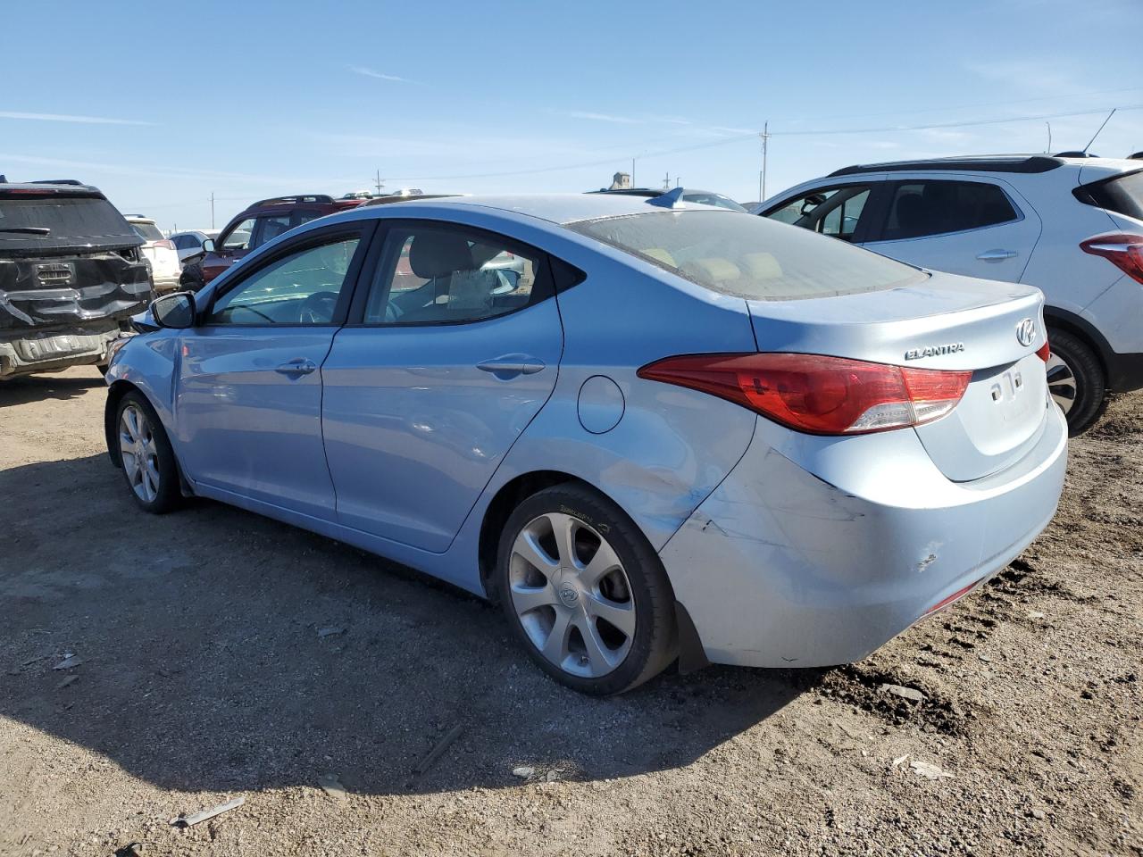 KMHDH4AE1CU431483 2012 Hyundai Elantra Gls