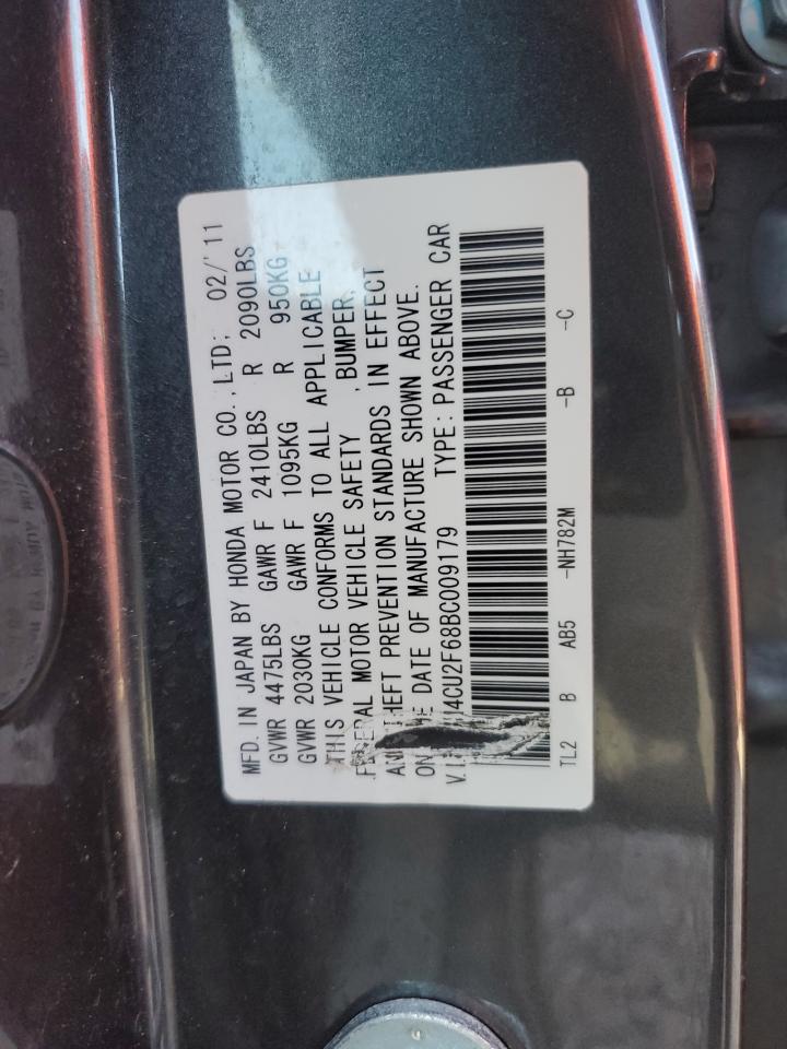 JH4CU2F68BC009179 2011 Acura Tsx