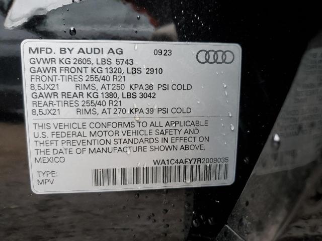 2024 AUDI SQ5 PRESTI WA1C4AFY7R2009035