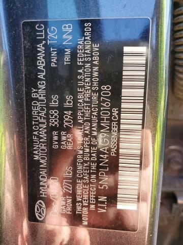 2021 HYUNDAI ELANTRA SE - 5NPLN4AG9MH016708